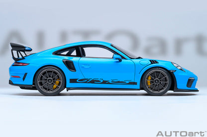 AUTOart 1:18 Porsche 911 (991.2) GT3 RS Riviera Blue 78182