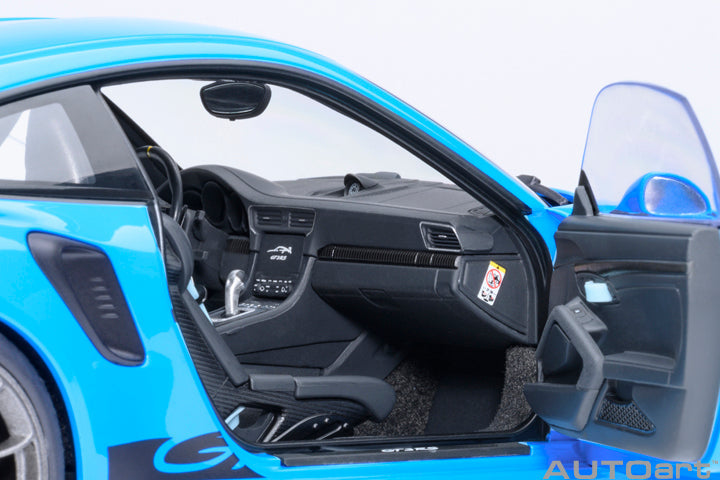 AUTOart 1:18 Porsche 911 (991.2) GT3 RS Riviera Blue 78182