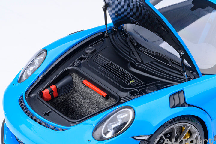 AUTOart 1:18 Porsche 911 (991.2) GT3 RS Riviera Blue 78182