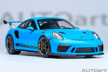 AUTOart 1:18 Porsche 911 (991.2) GT3 RS Riviera Blue 78182