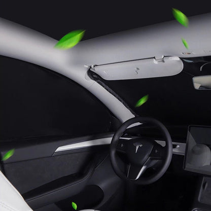 7Pcs Set Side Window Shade for Tesla Model 3