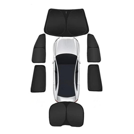 6pcs Set Window Sunshade Covers for Tesla Model S