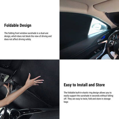 6pcs Set Window Sunshade Covers for Tesla Model S