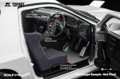 [Preorder] TOPART 1:18 Mazda RX7 FC3S 1989 (2 Versions)