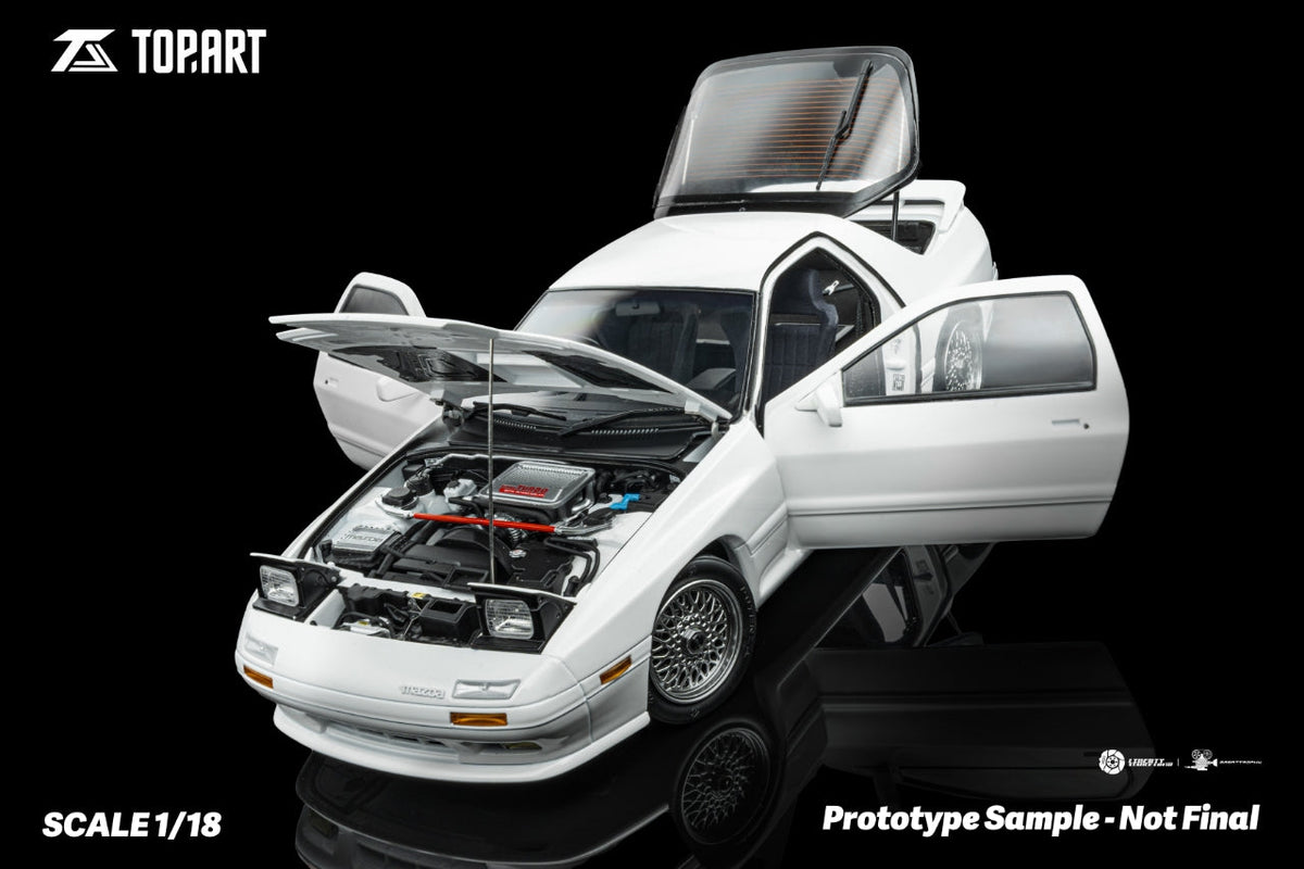 [Preorder] TOPART 1:18 Mazda RX7 FC3S 1989 (2 Versions)