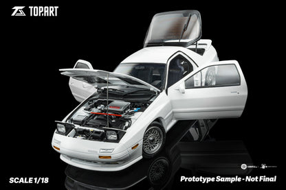[Preorder] TOPART 1:18 Mazda RX7 FC3S 1989 (2 Versions)