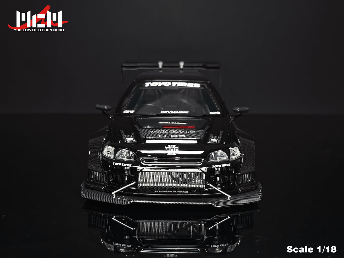 [Preorder] MCM 1:18 Honda Kevamannz 1996 EG6 Hatchback Wide  Body (5 Colours)