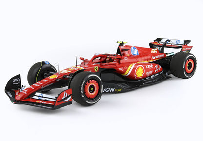 BBR 1:18 Ferrari SF24 MONACO GP 2024 - Luxury Packaging - C. Sainz BBR241855CDIE