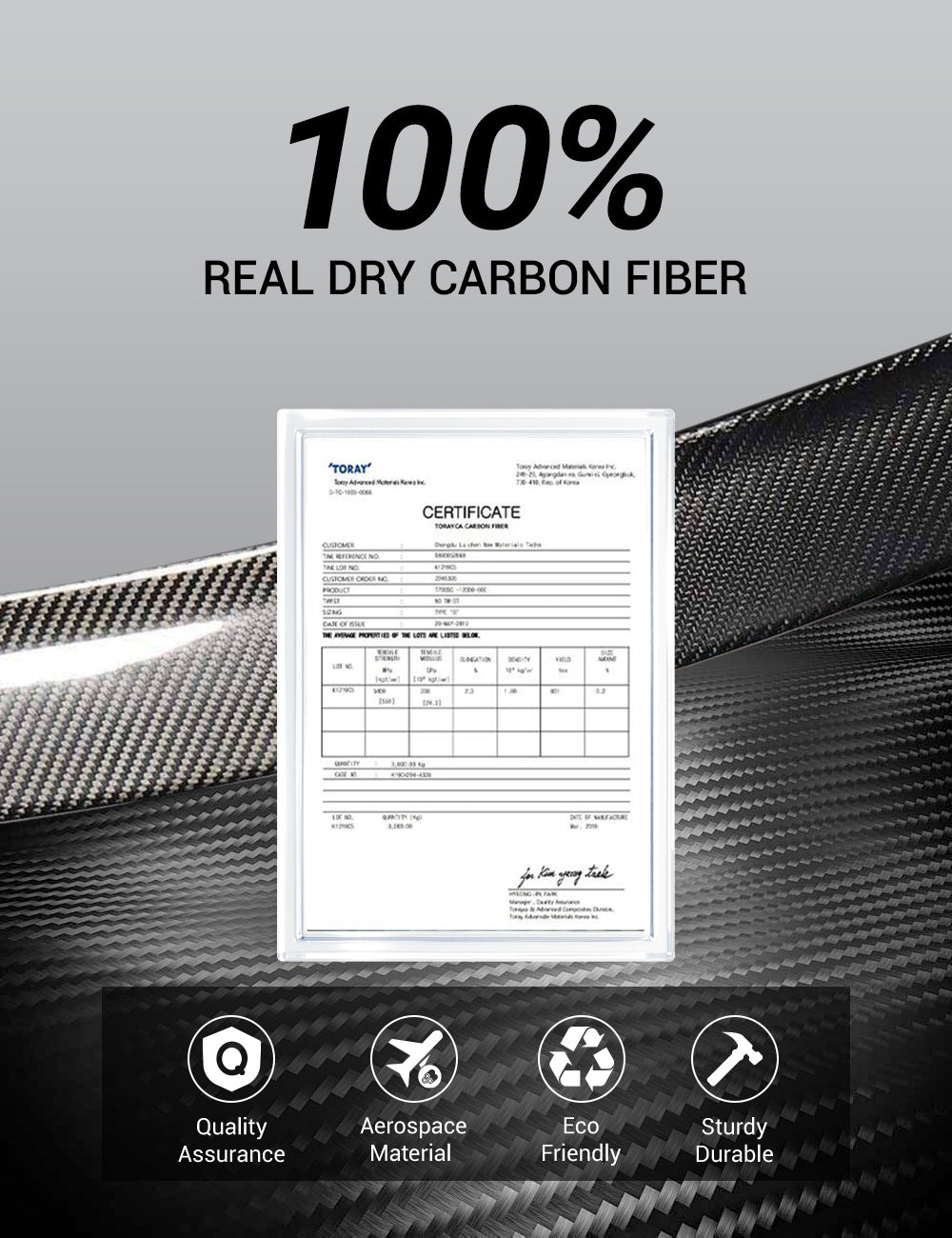 Dry Carbon Fiber Roof Spoiler for Model Y 2020-2026 | TESERY