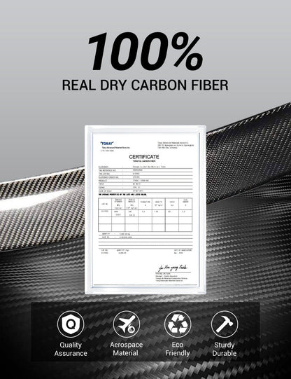 Dry Carbon Fiber Roof Spoiler for Model Y 2020-2026 | TESERY