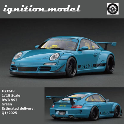 Ignition Model 1:18 Porsche RWB - Green