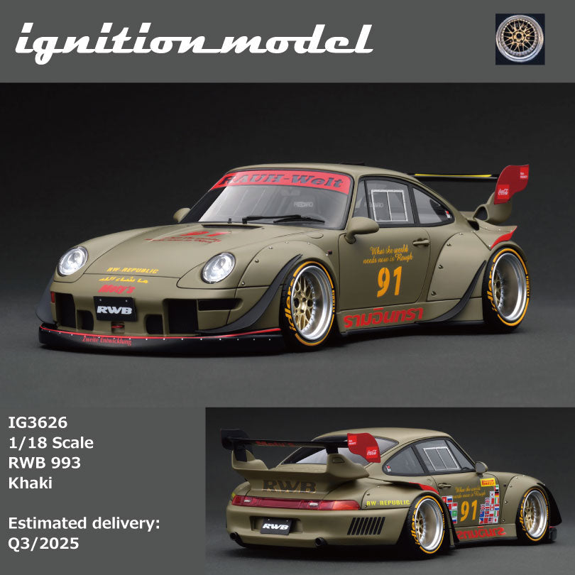 Ignition Model 1:18 RWB 993 (2 COLORS)