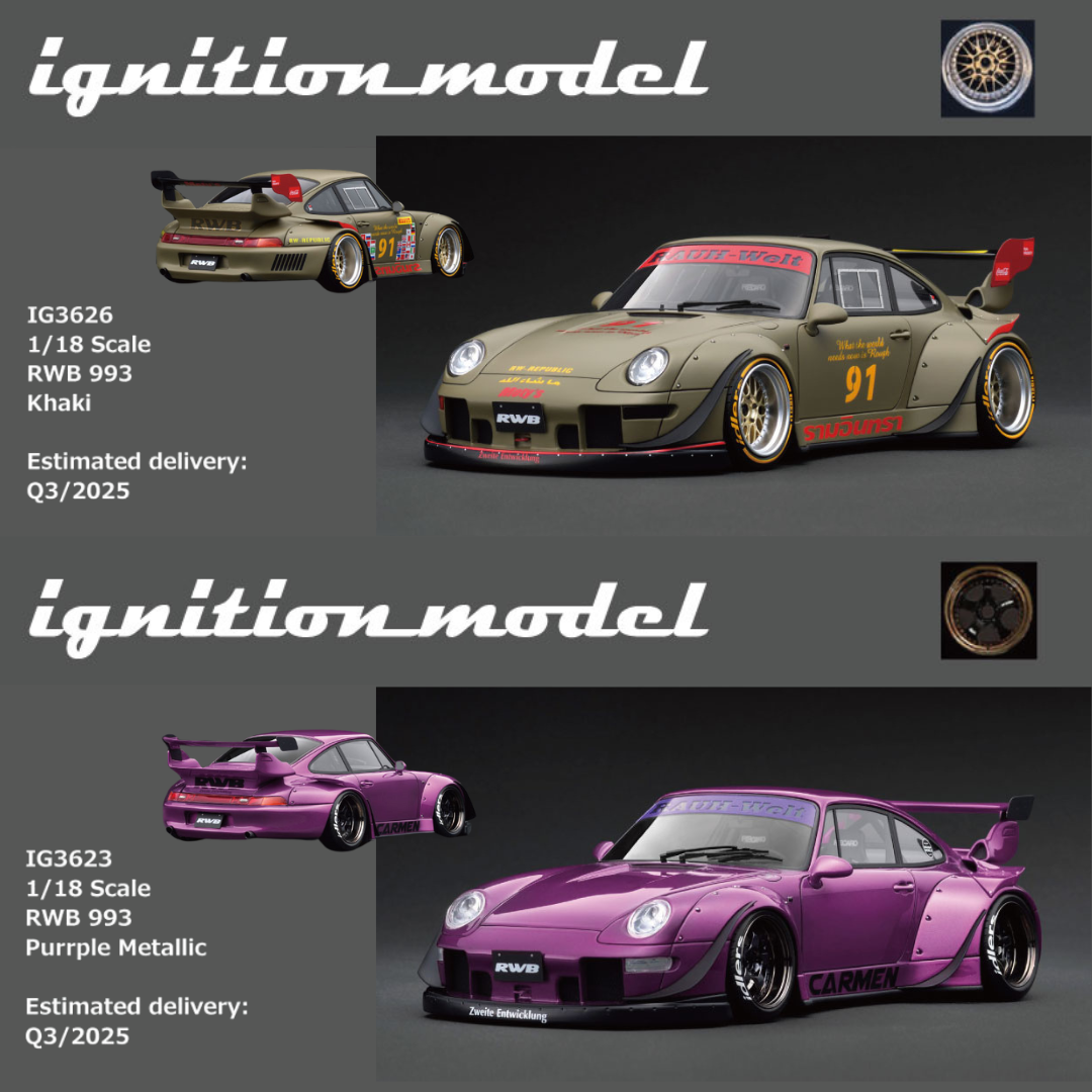 Ignition Model 1:18 RWB 993 (2 COLORS)