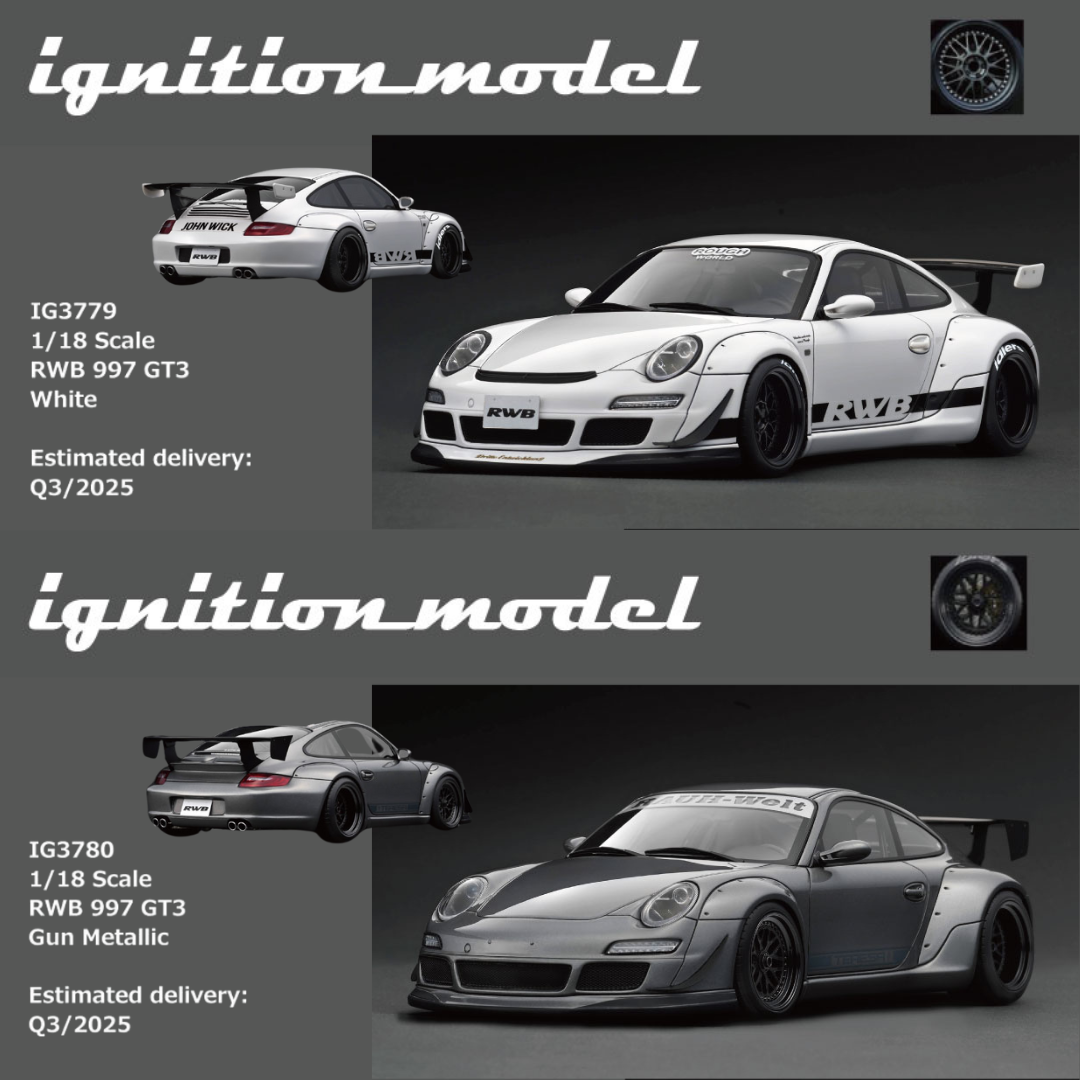 Ignition Model 1:18 RWB 997 (2 COLORS)