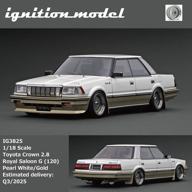 Ignition Model 1:18 Toyota Crown 2.8 Royal Saloon G (120) (3 Versions)