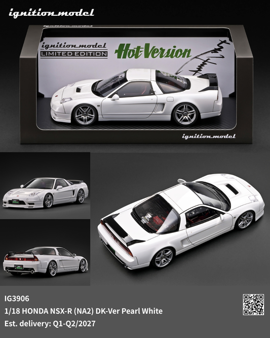 [Preorder] Ignition Model 1:18 HONDA NSX-R (NA2) DK-Ver Pearl White IG3906