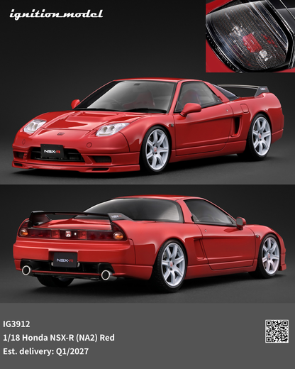 [Preorder] Ignition Model 1:18 Honda NSX-R (NA2) Red IG3912