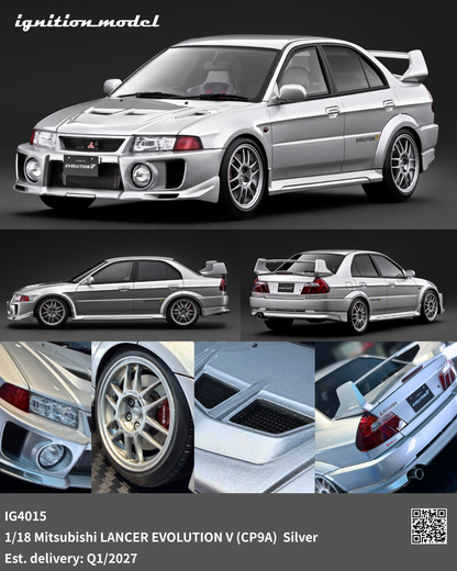 [Preorder] Ignition Model 1:18 Mitsubishi LANCER EVOLUTION V (CP9A) Silver IG4015