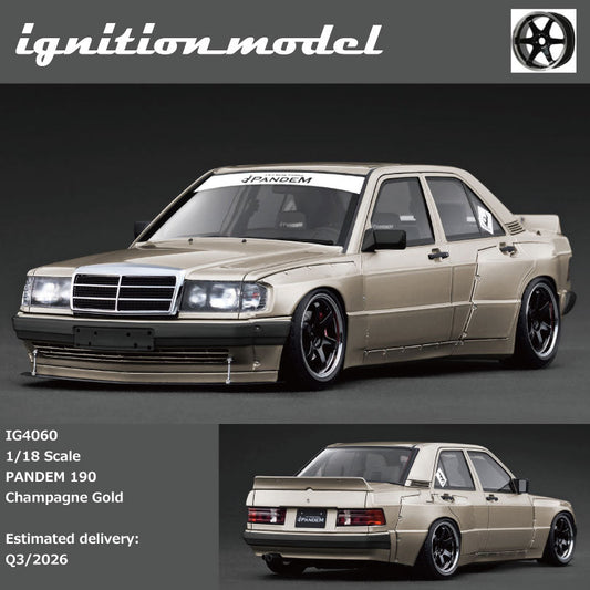[Preorder] Ignition Model 1:18 PANDEM 190 Champagne Gold IG4060