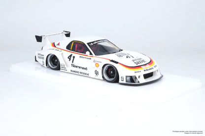 Inno18 1:18 Mazda RX7 (FD3S) LB-SUPER SILHOUETTE WHITE IN18-LBWKRX7-02