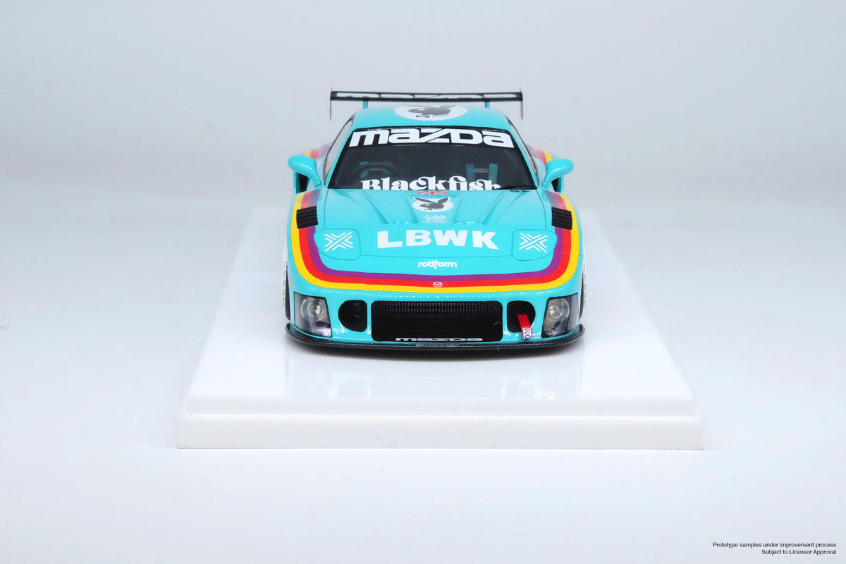 Inno18 1:18 Mazda RX7 (FD3S) LB-SUPER SILHOUETTE BLUE IN18-LBWKRX7-03