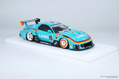 Inno18 1:18 Mazda RX7 (FD3S) LB-SUPER SILHOUETTE BLUE IN18-LBWKRX7-03