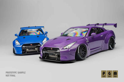 PGM 1:18 LB-WORKS NISSAN GT-R R35 Fully Openable (2 Colours)