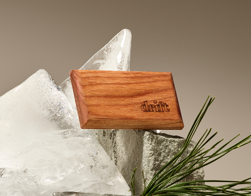 Frosted Spruce Wood Car Freshener Refill