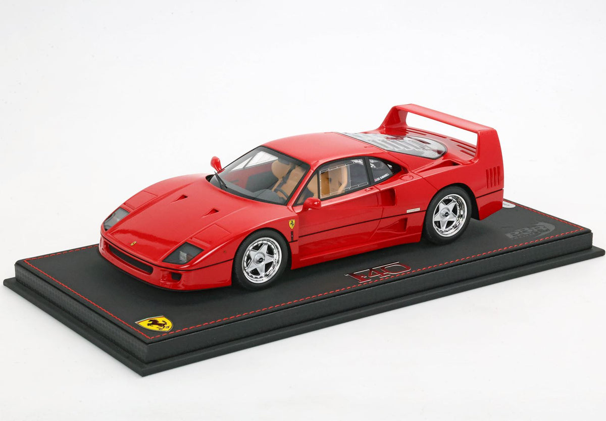 BBR 1:18 Ferrari F40 1987 Rosso Corsa - Ex Nigel Mansell P18168NM