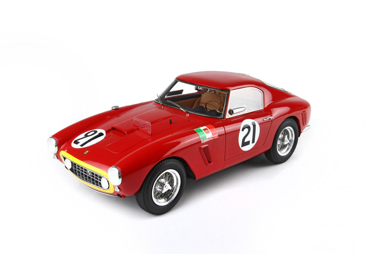 BBR 1:18 Ferrari 250 SWB 24H Le Mans 1960 car n. 21