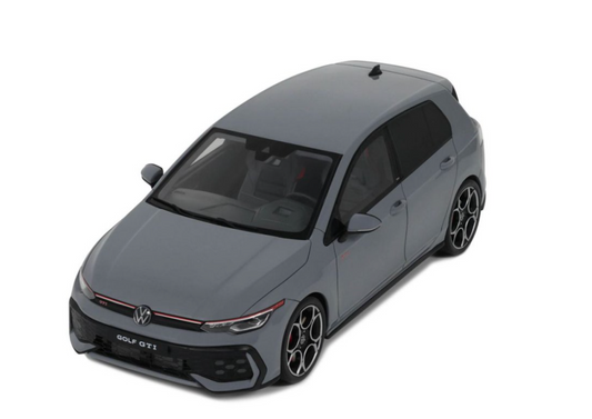 [Preorder] OttO 1:18 VOLKSWAGEN GOLF VIII GTI MOONSTONE GREY 2024 OT1137