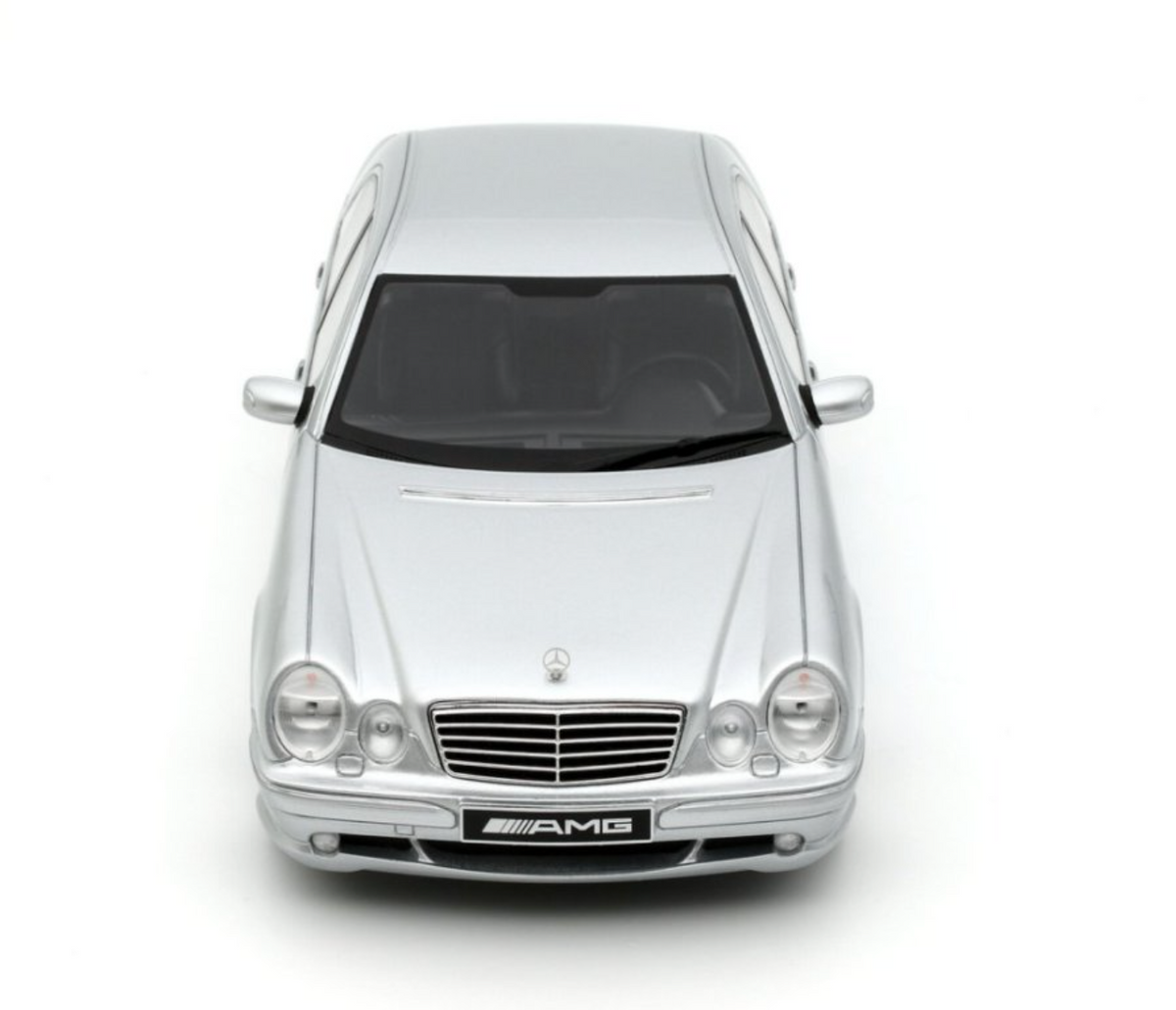 [Preorder] OttO 1:18 MERCEDES-BENZ E55 AMG W210 BRILLIANT SILVER 744 2001 OT459