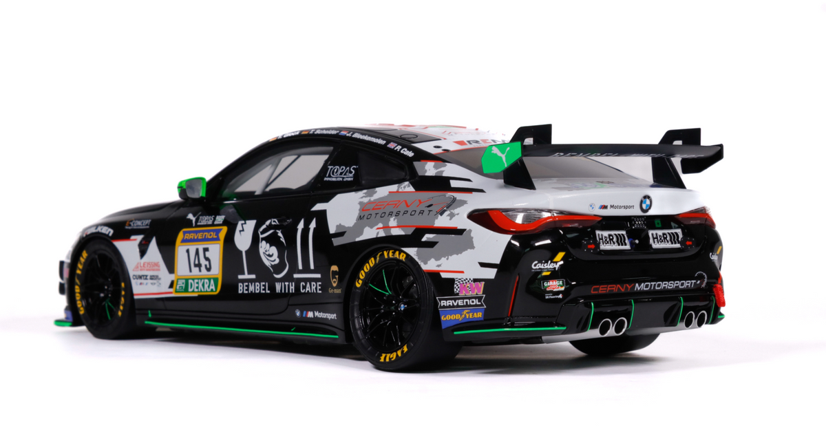 OttO 1:18 BMW M4 GT4 BLACK CERNY MOTORSPORT 2024 OT1172