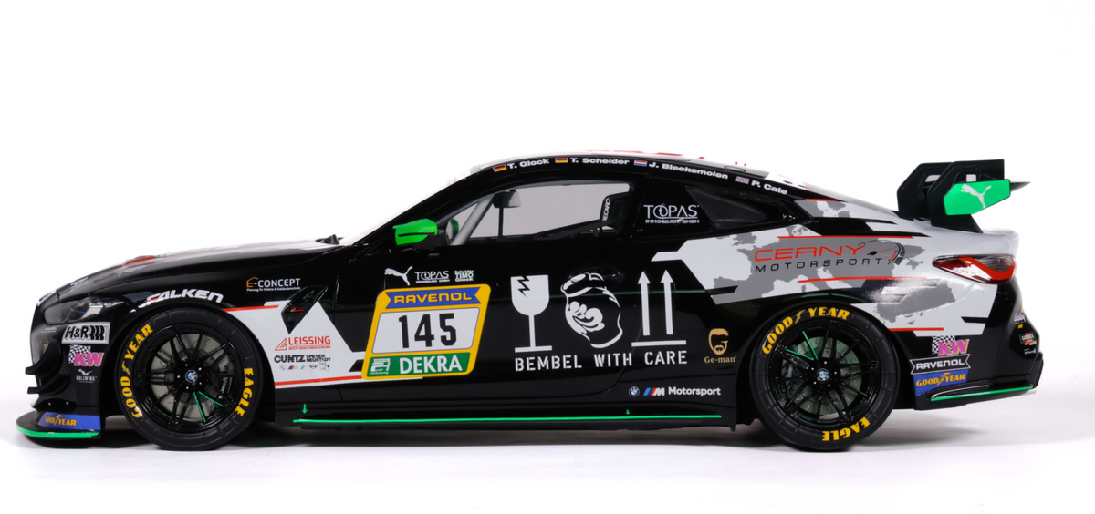 OttO 1:18 BMW M4 GT4 BLACK CERNY MOTORSPORT 2024 OT1172