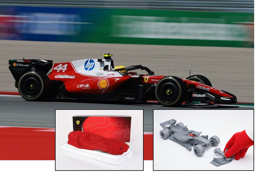 [Preorder] BBR Models 1:18 Ferrari SF26 F1 Barcelona-Catalunya Grand Prix - Hamilton - WINNER metal diecast Polyfoam Pack BBR2618C44