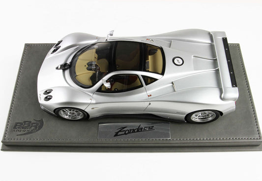 BBR Model 1:18 Pagani ZONDA C12 20th anniversary restoration - Silver