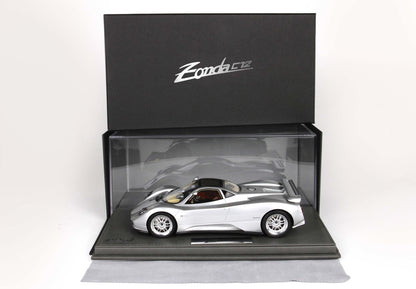 BBR Model 1:18 Pagani ZONDA C12 20th anniversary restoration - Silver
