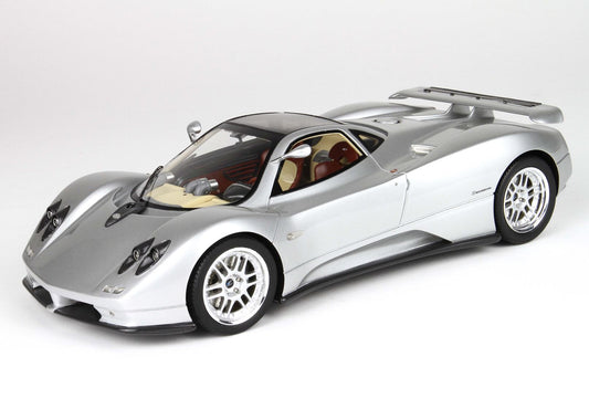 BBR Model 1:18 Pagani ZONDA C12 20th anniversary restoration - Silver