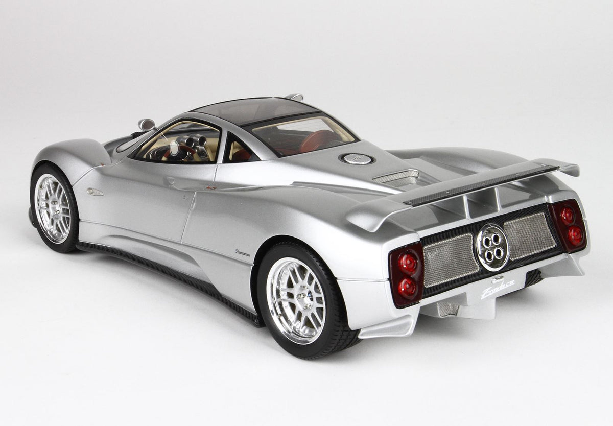 BBR Model 1:18 Pagani ZONDA C12 20th anniversary restoration - Silver