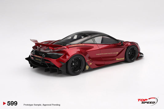 TOPSPEED 1:18 LWBK McLaren 720S Gem Red TS0599