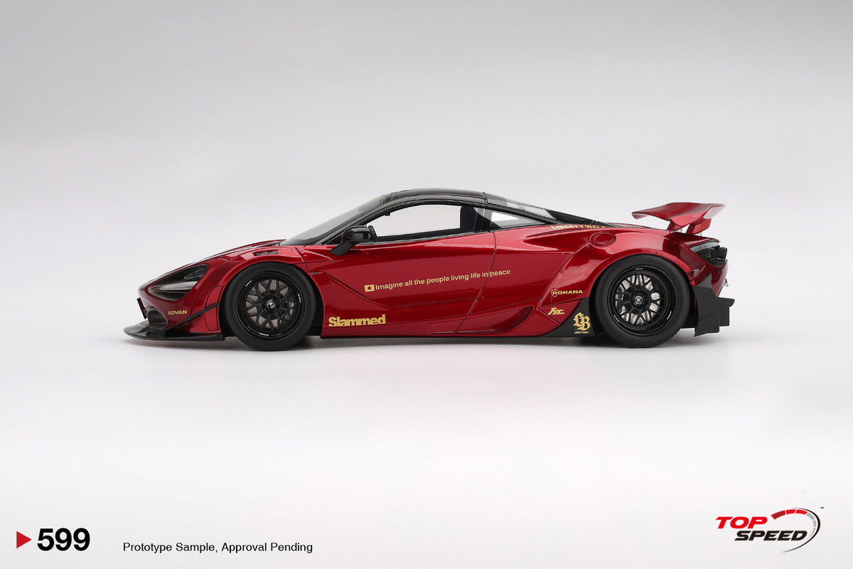 TOPSPEED 1:18 LWBK McLaren 720S Gem Red TS0599