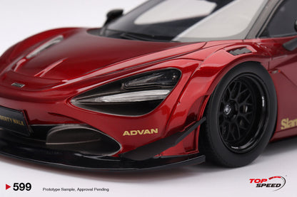 TOPSPEED 1:18 LWBK McLaren 720S Gem Red TS0599