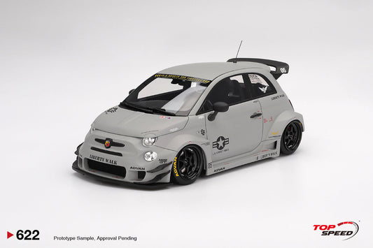 TOPSPEED 1:18 Abarth 595 LB-WORKS Abas Works Fighters TS0622