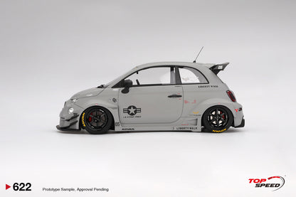 TOPSPEED 1:18 Abarth 595 LB-WORKS Abas Works Fighters TS0622