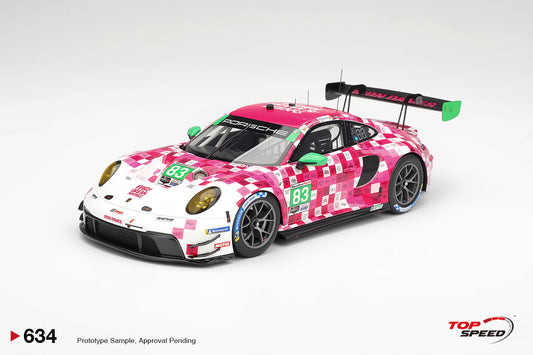 [Preorder] Topspeed 1:18 Porsche 911 GT3 R (992) #83 Iron Dames 2025 IMSA Daytona 24 Hrs TS0634