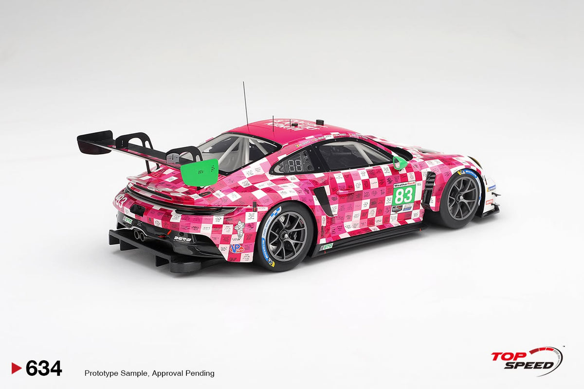 [Preorder] Topspeed 1:18 Porsche 911 GT3 R (992) #83 Iron Dames 2025 IMSA Daytona 24 Hrs TS0634