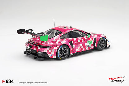 [Preorder] Topspeed 1:18 Porsche 911 GT3 R (992) #83 Iron Dames 2025 IMSA Daytona 24 Hrs TS0634