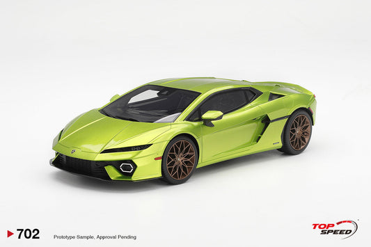 [Preorder] Topspeed 1:18 Lamborghini Temerario Verde Citrea TS0702
