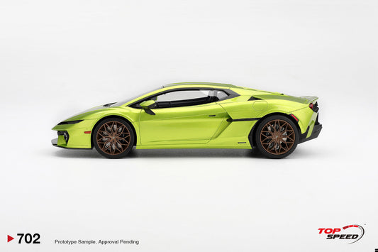 [Preorder] Topspeed 1:18 Lamborghini Temerario Verde Citrea TS0702