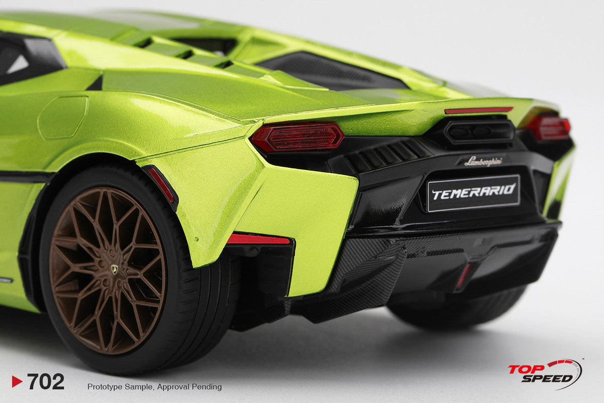 [Preorder] Topspeed 1:18 Lamborghini Temerario Verde Citrea TS0702